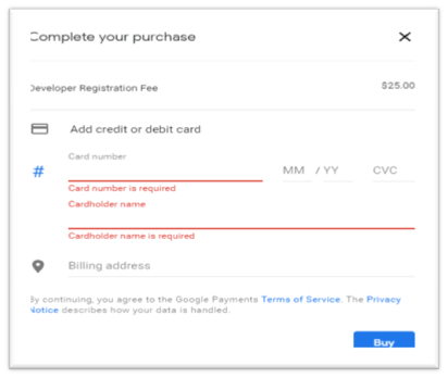 google play console billing