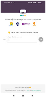  apna app create  account with mobile number