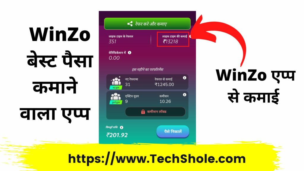 Winzo App Se Paise Kaise Kamaye - Best Paisa Kamane Wala App