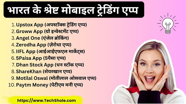 Top 10 Best Trading App In India (सबसे अच्छा स्टॉक मार्केट एप्प)